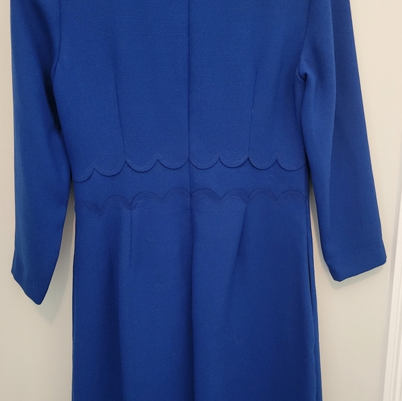 NWT Banana Republic royal blue scalloped waist - Picture 2 of 4